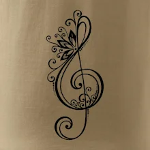 Houslový klíč kytky