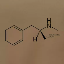 Molekulární struktura pervitin