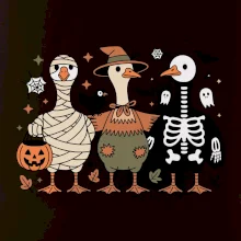 Halloweenské kachny