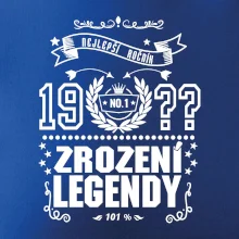 Zrození legendy - pro všechny - vlastní letopočet