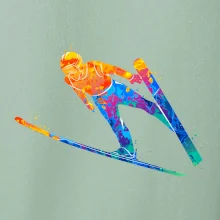 Skokan na lyžích splash