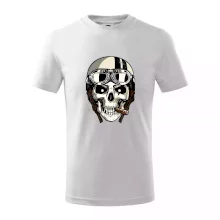 Motorkářská helma a doutník