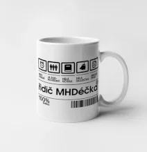 Čárový kód -  Řidič MHD Čárový kód -  Řidič MHD