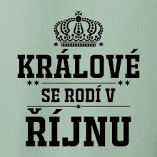 Králové se rodí v řijnu