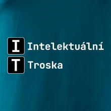 IT Nápis Intelektuální Troska