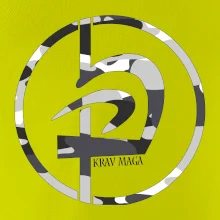 Krav maga  maskáčový nápis