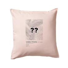 Vaše místo - vrstevnice v obdélníku