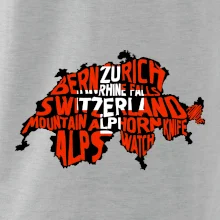 Mapy - názvy měst - Švýcarsko