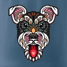 Knírač hlava barevná