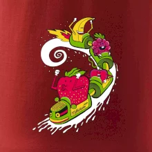 Milkshake vlak kreslený (Pecka design)