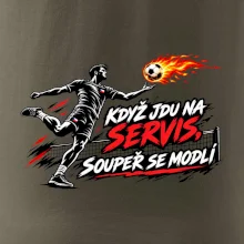 Nohejbalový pekelný servis