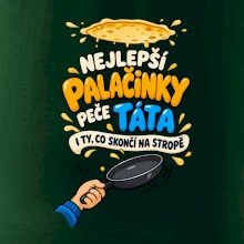 Nejlepší palačinky peče táta I ty co skončí na stropě