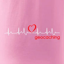 Moje srdce bije pro Geocaching -text