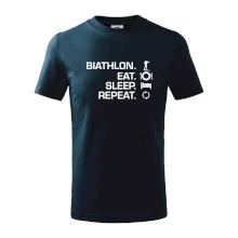 Biathlon Eat Sleep Repeat