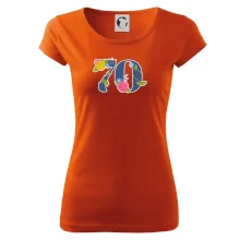 Květinové číslo kreslené - 70