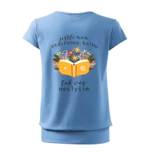 Jestli mám otevřenou knihu, tak vás neslyším