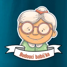 Budoucí babička kreslená