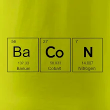 Bacon - periodická tabulka