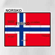 Norsko vlajka další státy