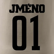 Florbalový  dres - vlastní jméno a číslo