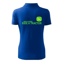 Save horse, ride tractor