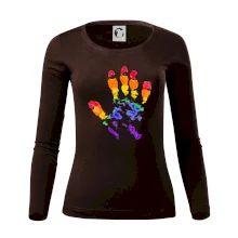LGBT hand print