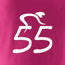 Cyklista slaví pětapadesátku (55)