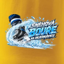 Hokejová sněhová bouře