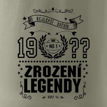 Zrození legendy - pro všechny - vlastní letopočet Zrození legendy - pro všechny - vlastní letopočet