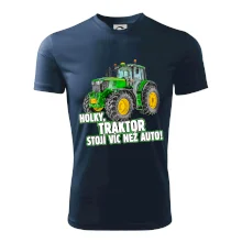 Holky, traktor stojí víc než auto