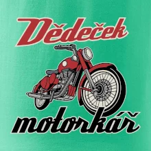 Dědeček motorkář