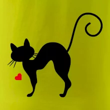 Zamilovaná kočka prohnutá