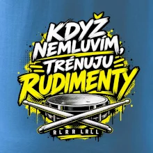 Když nemluvím trénuju rudimenty - bubenické paličky