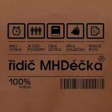 Čárový kód -  Řidič MHD