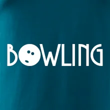 Bowling nápis Bowling nápis