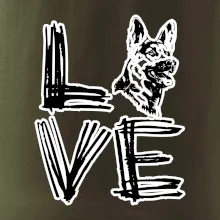 Německý ovčák love