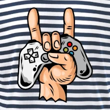 Gamer - gamepad paroháč