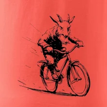 Drsný kozel na kole