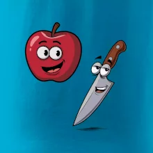 Parové triko - Jablko a nůž