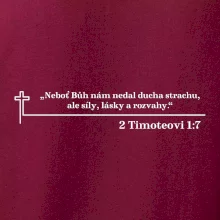 Citáty z bible - 2 Timoteovi 1:7
