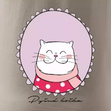 Pyšná kočka fialová