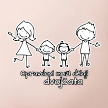 Opravdoví muži dělají dvojčata - kluk kluk