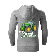 Holky, traktor stojí víc než auto