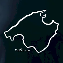 Mallorca - obrys ostrova