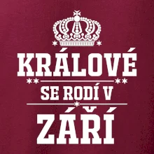 Králové se rodí v září