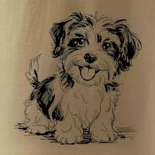 Havanský psík skica