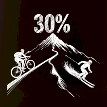 Narozeniny cyklista a lyžař 30