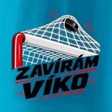Hokejový střelec zavírám víko