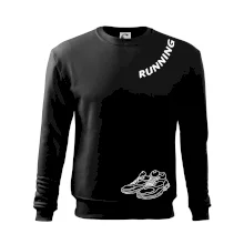 Running nápis šikmo