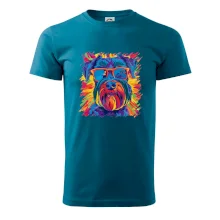 Knírač barevný styl 70s Knírač barevný styl 70s